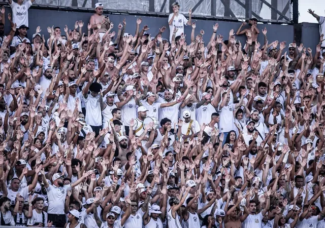 Torcida do Santos. Foto: Divulgação