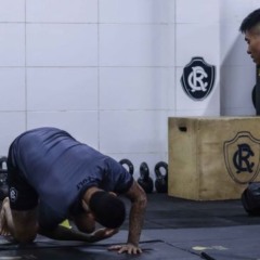 O atacante Maxwell, do Clube do Remo, está em fase final de recuperação da fratura na clavícula sofrida em abril. Foto: Samara Miranda/Remo