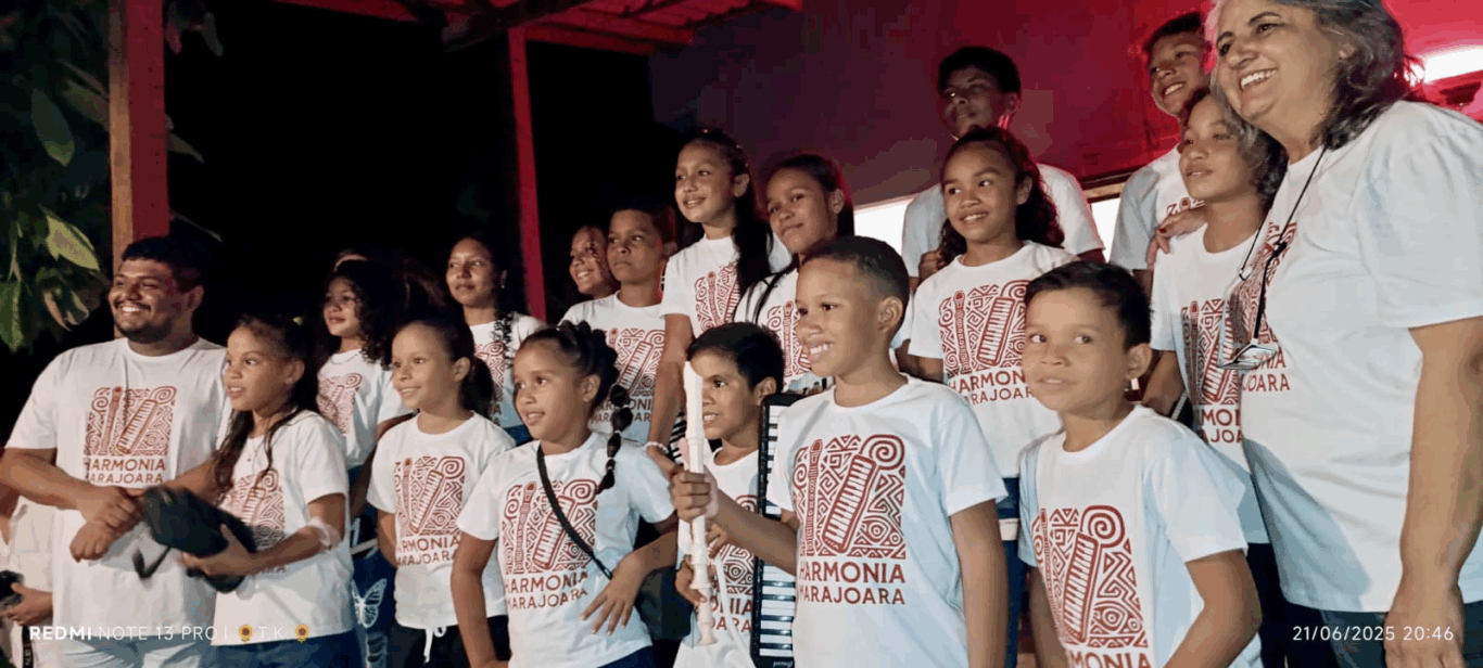 Harmonia marajoara encanta Joanes em concerto de encerramento