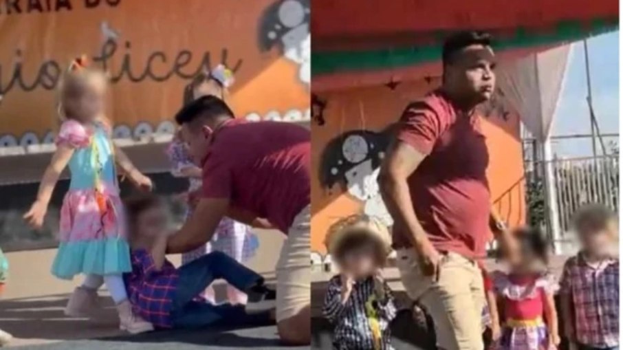 Um momento que deveria ser de alegria e celebração terminou em violência no último domingo (15/6), em Vicente Pires.