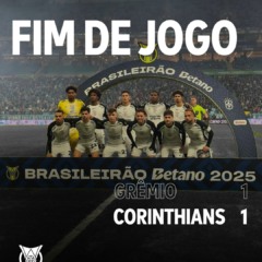 Grêmio e Corinthians podiam ter feito mais, mas ficaram no empate por 1 a 1, na Arena do Grêmio, na noite desta quinta-feira (12).