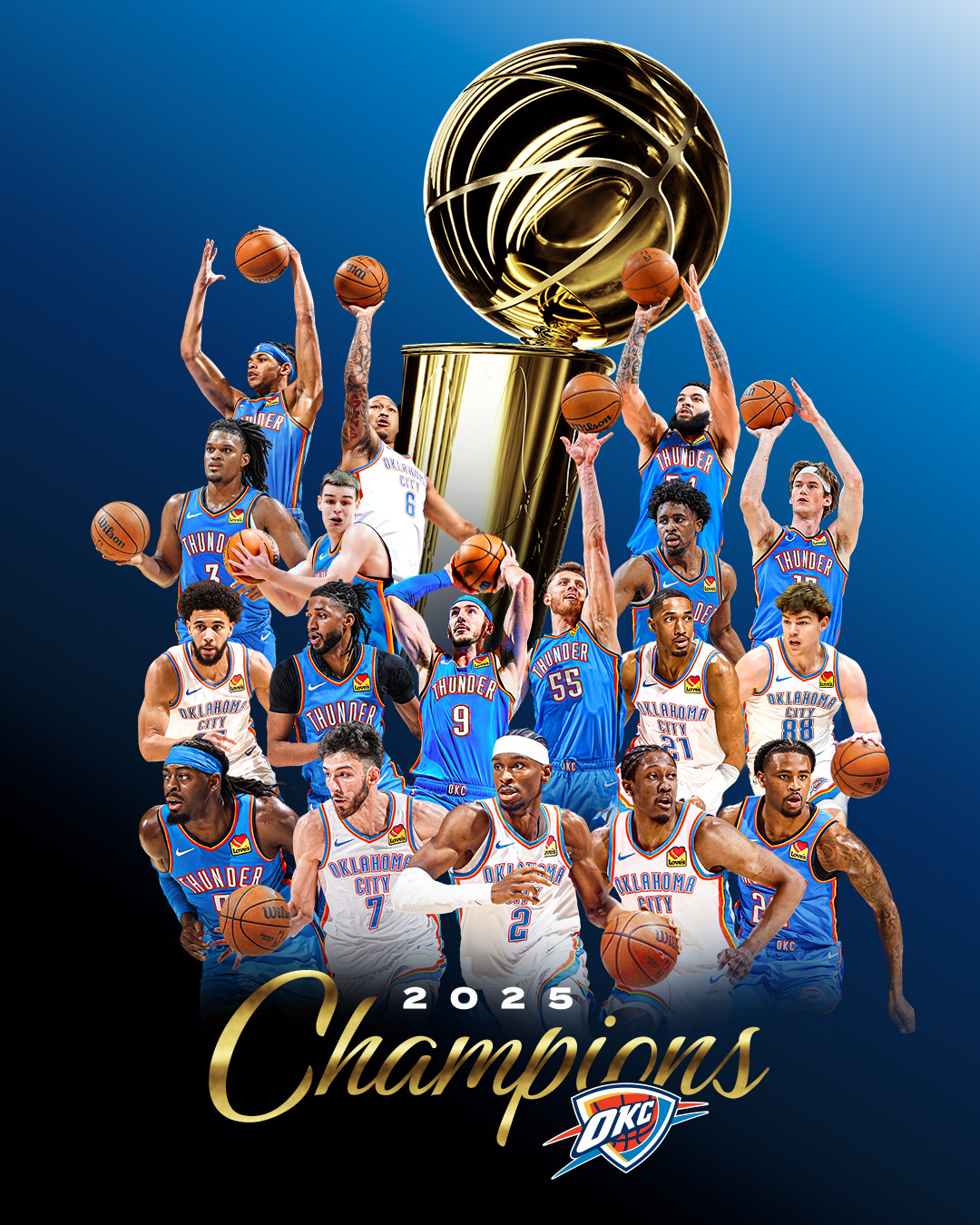 Oklahoma City Thunder supera Indiana Pacers e conquista o título da NBA