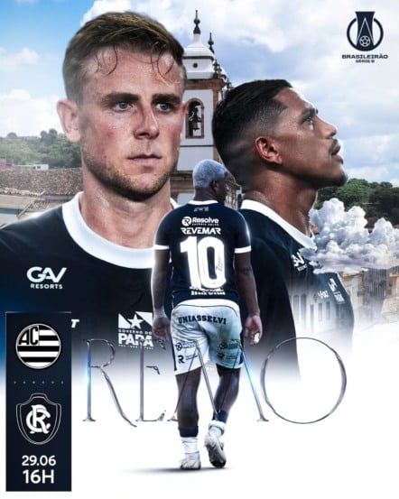 O Clube do Remo volta a campo neste domingo (29), pela 14ª rodada da Série B do Campeonato Brasileiro, enfrentando um desafio difícil fora de casa.