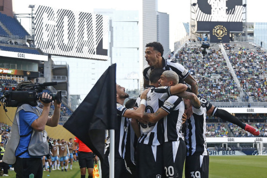 O Botafogo estreou com vitória no Mundial. Foto: Vitor Silva/Botafogo.