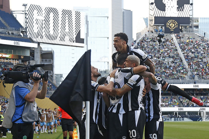 O Botafogo estreou com vitória no Mundial. Foto: Vitor Silva/Botafogo.
