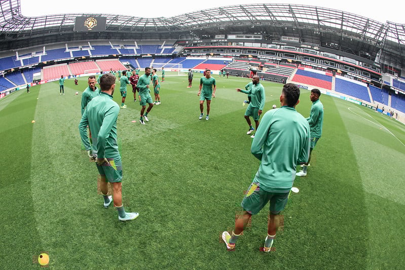 Fluminense treina nesta manhã na Sports Ilustrated Arena, em Nova Jersey. (Foto: Marcelo Gonçalves/FFC) Fluminense treina nesta manhã na Sports Ilustrated Arena, em Nova Jersey. (Foto: Marcelo Gonçalves/FFC)