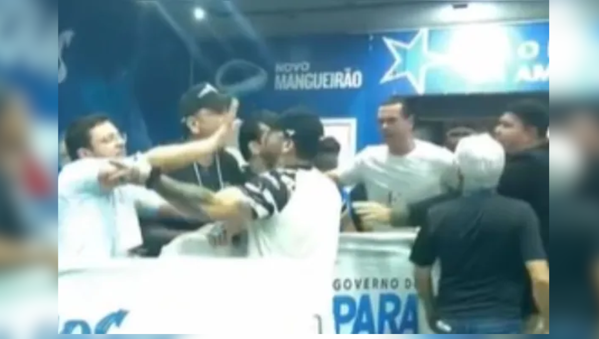 Vídeo: Torcida dá show, mas dirigentes de Remo e Paysandu quase vão às vias de fato