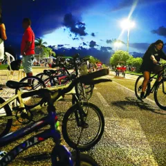 Belém, Pará, Brasil, CIDADES. Abordamos pessoas no Portal da Amazônia pra falar sobre sua relação com a bicicleta. 01-06-2025 Foto: Wagner Almeida / Diário do Pará.