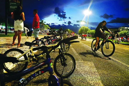 Belém, Pará, Brasil, CIDADES. Abordamos pessoas no Portal da Amazônia pra falar sobre sua relação com a bicicleta. 01-06-2025 Foto: Wagner Almeida / Diário do Pará.