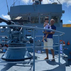 Visitantes da Estação das Docas puderam participar de uma programação especial em alusão ao Dia da Marinha, que vai ser celebrado na próxima quinta-feira (11