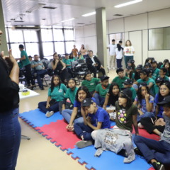 Oficinas reuniram estudantes de duas escolas FOTOs: Irene Almeida