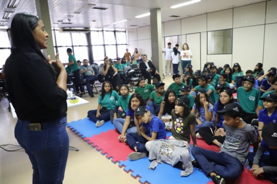 Oficinas reuniram estudantes de duas escolas FOTOs: Irene Almeida