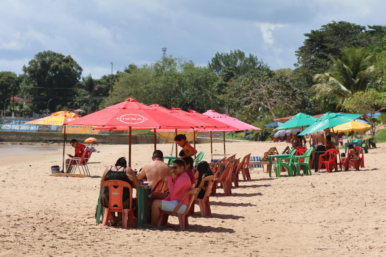 As praias da Ilha de Mosqueiro. Foto: Irene Almeida/Diário do Pará.