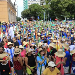 Neste domingo, 22, aconteceu o segundo Arrastão do Pavulagem de 2025, que percorreu as ruas de Belém na segunda semana de eventos