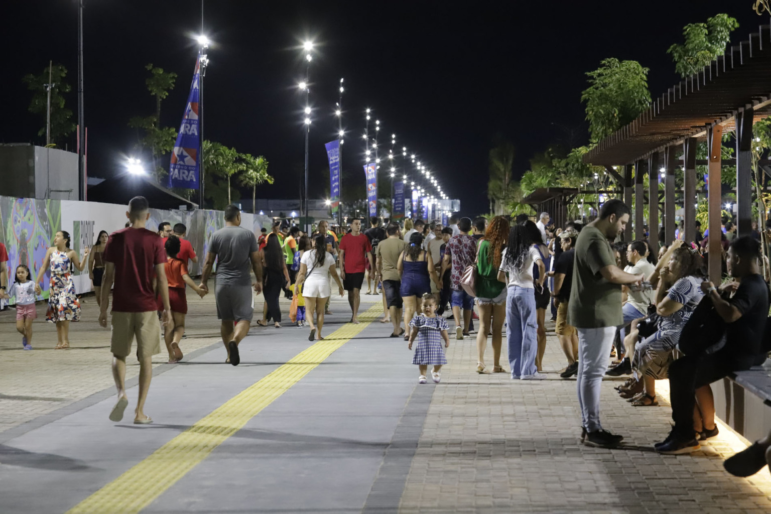 Gratuito e monumental: Parque da Cidade é inaugurado e vira orgulho paraense. Foto: Mauro Ângelo