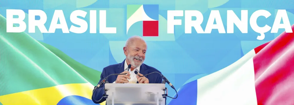 O presidente brasileiro acrescentou que os EUA é um país muito importante, muito rico, mas que poluiu muito.