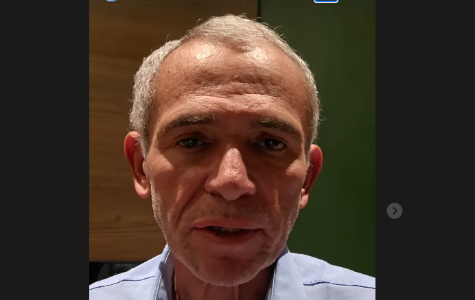 O ex-prefeito de Santarém, Nélio Aguiar disse nas redes sociais que já conseguiu deixar Israel e está a caminho do Brasil. Foto: Reprodução