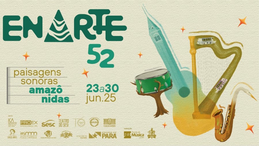 Entre os dias 23 e 30 de junho, a Universidade Federal do Pará promoverá o Encontro de Artes de Belém (Enarte).