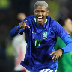 Estreante, Jhonson, de 19 anos, fez o gol da vitória Staff Images / CBF
