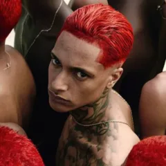 Capa da revista britânica Dazed com o filho de Marcinho VP.