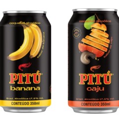 A Pitú, tradicional marca de cachaça pernambucana, acaba de ampliar seu portfólio com o lançamento de duas novas bebidas alcoólicas prontas para beber