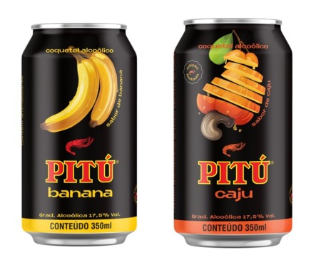 A Pitú, tradicional marca de cachaça pernambucana, acaba de ampliar seu portfólio com o lançamento de duas novas bebidas alcoólicas prontas para beber