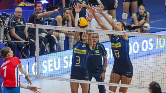Itália domina no Maracanãzinho, e Brasil perde a 1ª na Liga das Nações