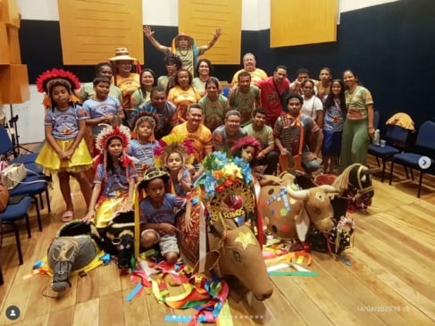 O bairro da Terra Firme festejará, no próximo dia 22, domingo, 32 anos de cultura, alegria e foguedo do Boi-bumbá Marronzinho. Foto: Divulgação