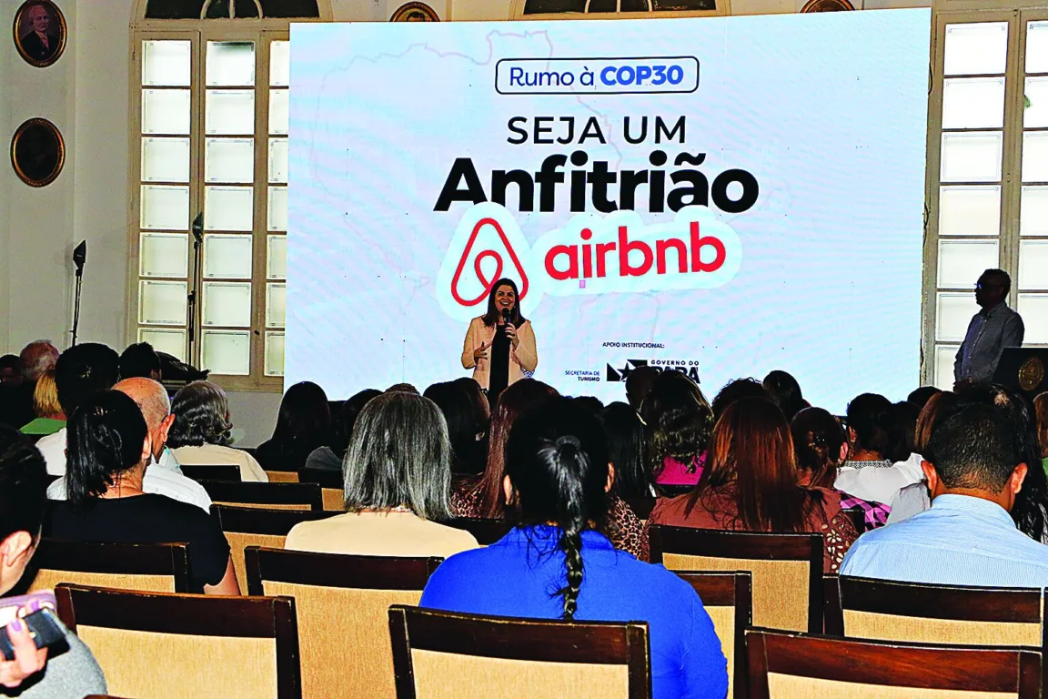 O workshop “Seja um anfitrião do Airbnb”, realizado ontem, foi voltado para quem deseja alugar propriedades durante a 30ª Conferência das Nações Unidas sobre Mudança do Clima