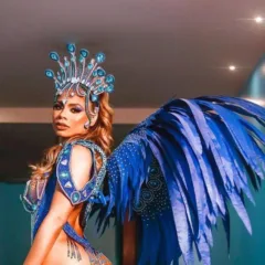 (Lexa será rainha de bateria da Dragões da Real em SP / Divulgação )
