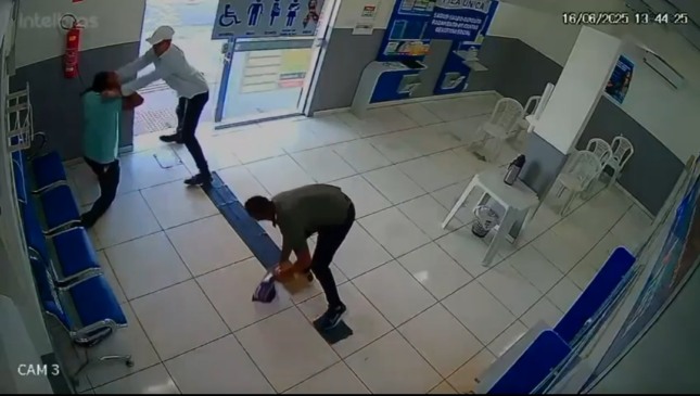 O empresário foi baleado por assaltantes na tarde desta segunda-feira (16), por volta das 13h44