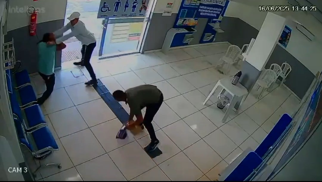 O empresário foi baleado por assaltantes na tarde desta segunda-feira (16), por volta das 13h44