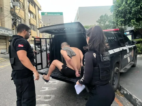Polícia Civil do Pará prende homem que torturava os quatro filhos em Belém