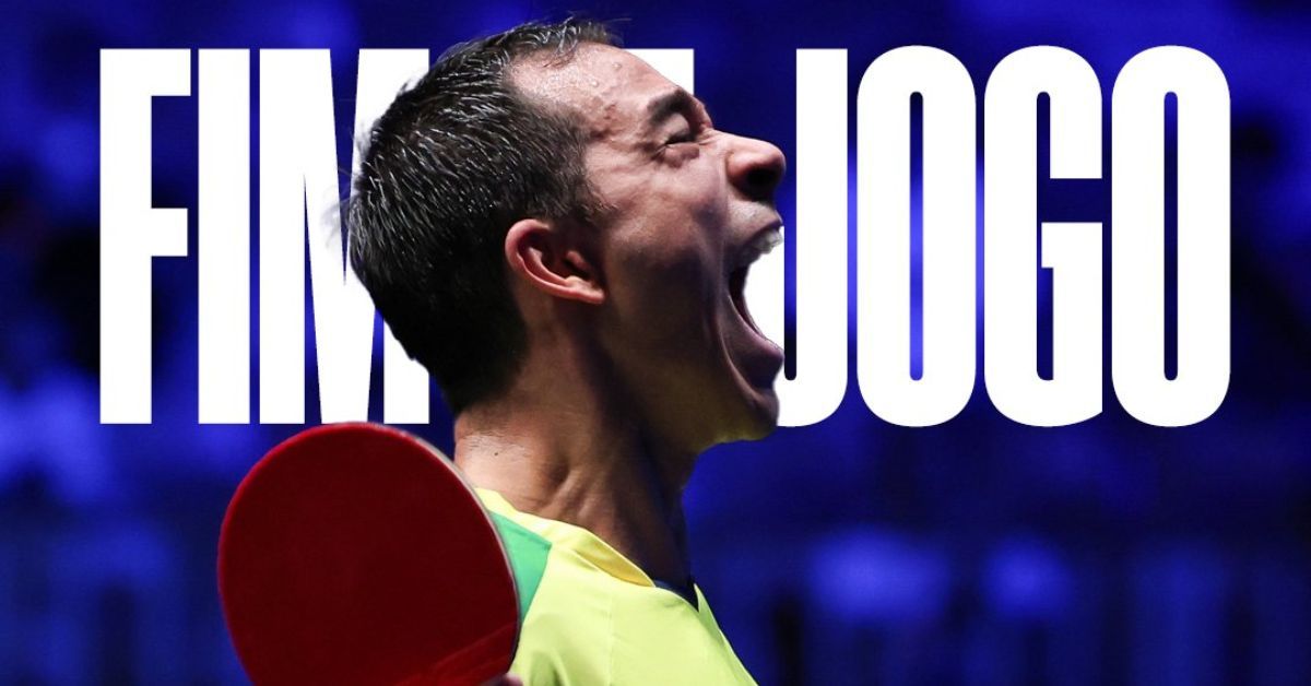 No dia em que completou 29 anos de idade, Hugo Calderano voltou a vencer um torneio do WTT --e de novo foi em Liubliana, na Eslovênia