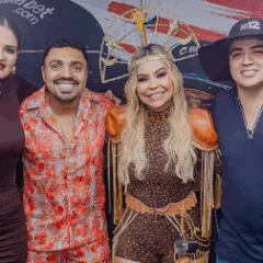 Patrícia Alencar ressalta cultura e alegria com Tirulipa e Natanzinho no São João de Marituba