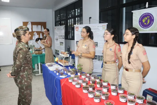 Colégio Militar de Belém apresenta inovações sustentáveis na VIII Feira Científica e de Robótica