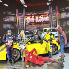 Vingadores do Brega comemoram sucesso de parceria com Joelma