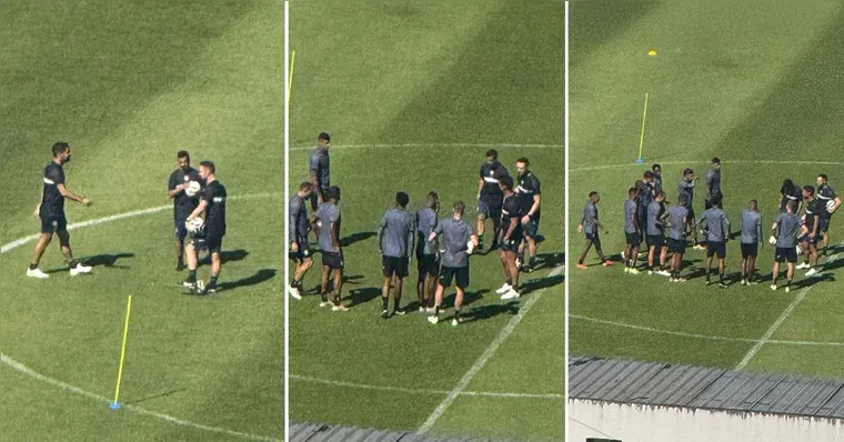 O executivo de futebol do Clube do Remo, Marcos Braz, esclareceu nesta segunda-feira (17) a situação do técnico António Oliveira, que já está em Belém