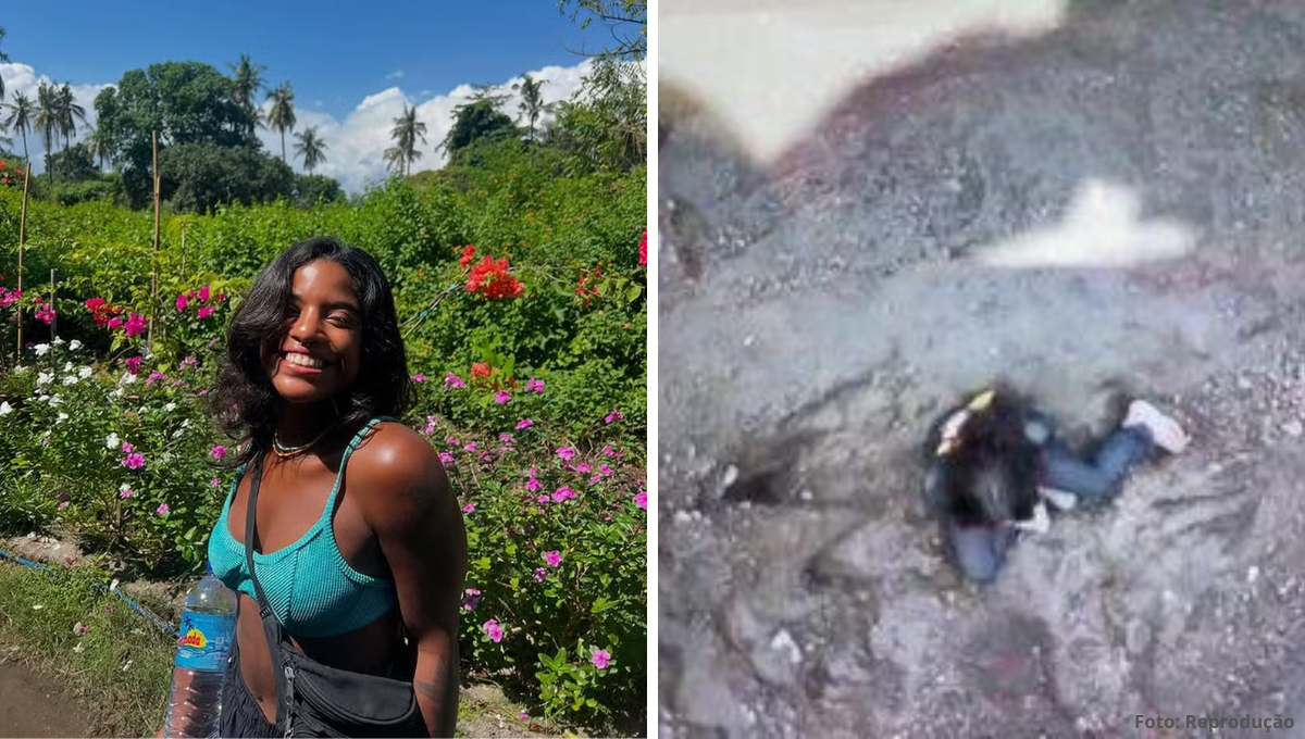 Juliana Marins, de 26 anos, está há mais de 30 horas em local de difícil acesso no vulcão Rinjani.