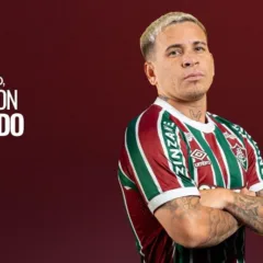 O Fluminense anunciou nesta terça-feira (10) a contratação do atacante venezuelano Yeferson Soteldo, ex-Santos