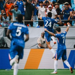 O Chelsea derrotou o Benfica por 4 a 1, neste sábado, no Bank of America Stadium, em Charlotte (EUA), pelas oitavas de final
