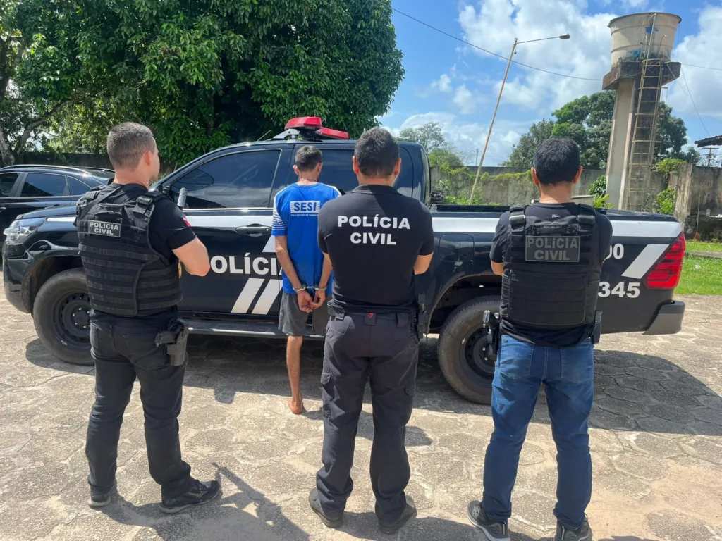 A Polícia Civil do Pará prendeu em flagrante, nesta sexta-feira (06), um homem suspeito de furtar diversos objetos da casa da própria mãe