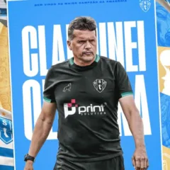 A Diretoria de Futebol do Paysandu Sport Club oficializou, neste domingo (8), a contratação do técnico Claudinei Oliveira para comandar o time