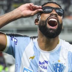 Diogo Oliveira entrou no jogo após a lesão de Benitez e mostrou o seu poder de decisão - Foto: Jorge Luis Totti/PSC