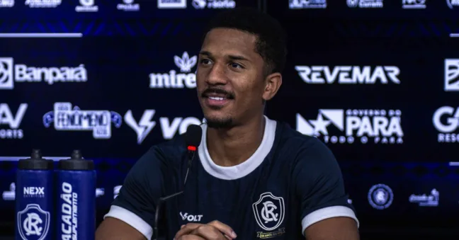 Davó promete muita dedicação pelo Leão Azul na Série B - Foto: Samara Miranda/Remo