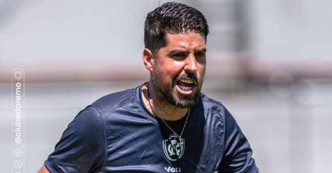 Técnico português começa sua jornada no Leão diante do arquirrival - Foto: Samara Miranda/Remo