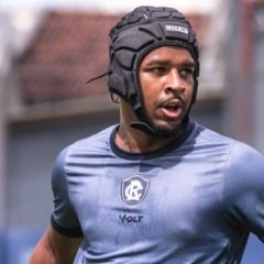 O volante Jaderson, do Clube do Remo, voltou aos treinos nesta semana após dois meses afastado por conta de um grave traumatismo cranioencefálico