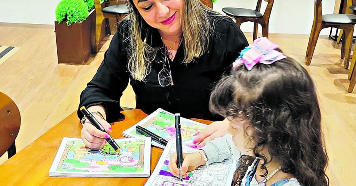 Anny do Rosário e a filha, Ana Clara, já tem o hobby no dia a dia em família fotos: reprodução