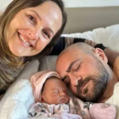 Nasce sexta filha de Tiba Camargos, que está paraplégico após acidente