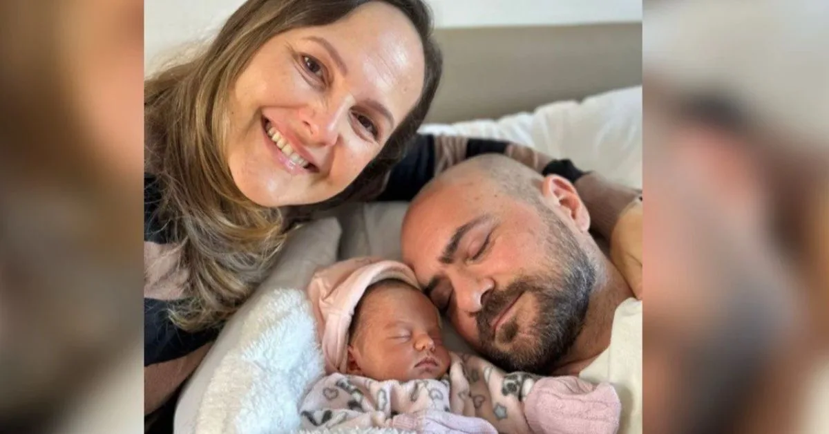 Nasce sexta filha de Tiba Camargos, que está paraplégico após acidente Nasce sexta filha de Tiba Camargos, que está paraplégico após acidente